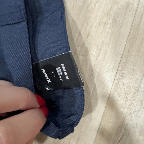 NEW Hurley Nike H20 Dri-Fit Stretch Chino Walk Shorts Boys Navy Blue Size 20 NWT - Picture 4 of 10